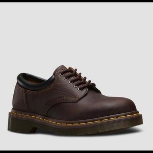 Dr Martens Crazy Horse Gaucho Lace Up Shoes